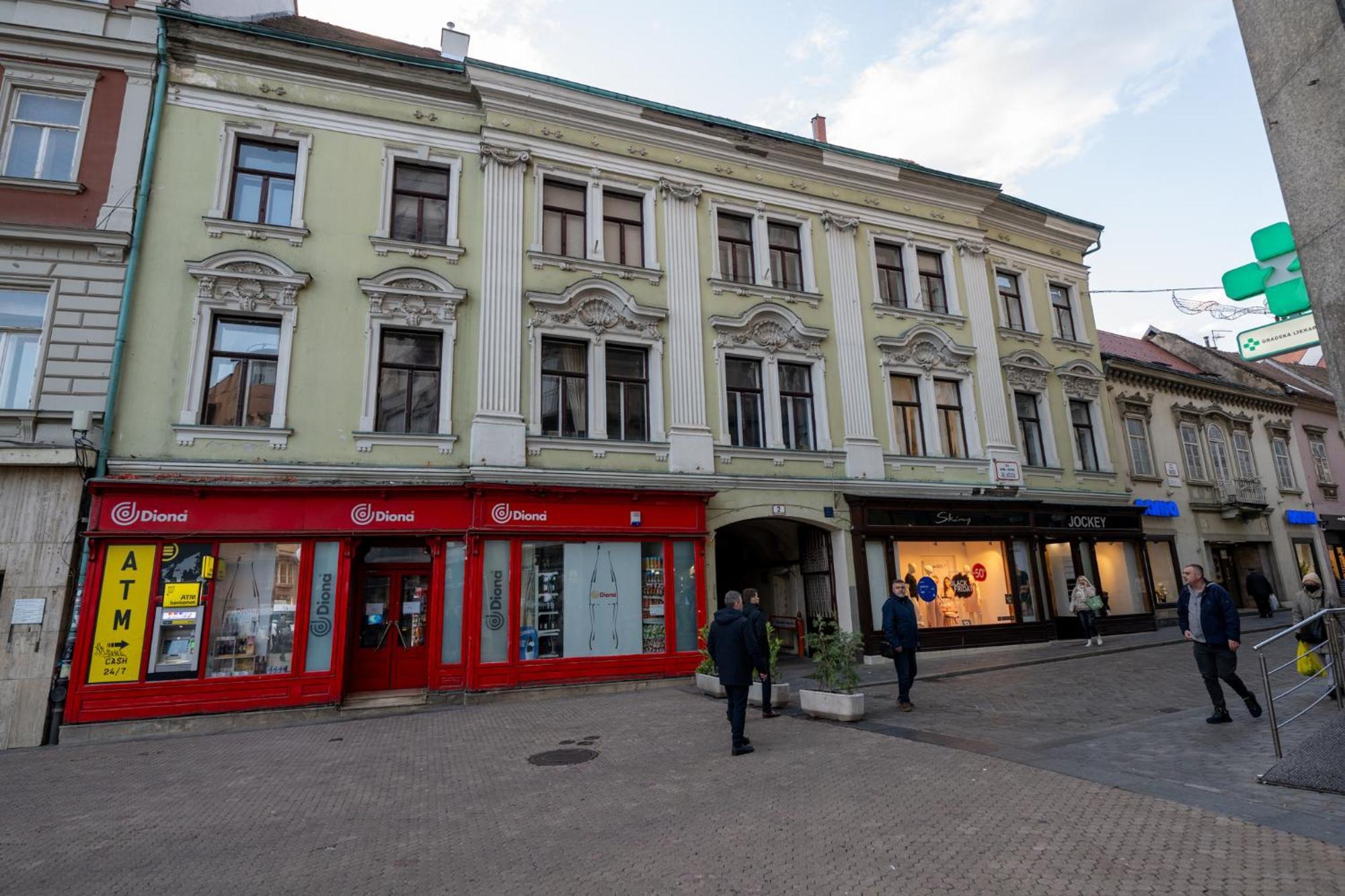 Mandina Studios On A Main Square Zágráb Kültér fotó